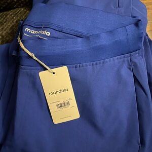 Mandala Royal Blue scrubs pants